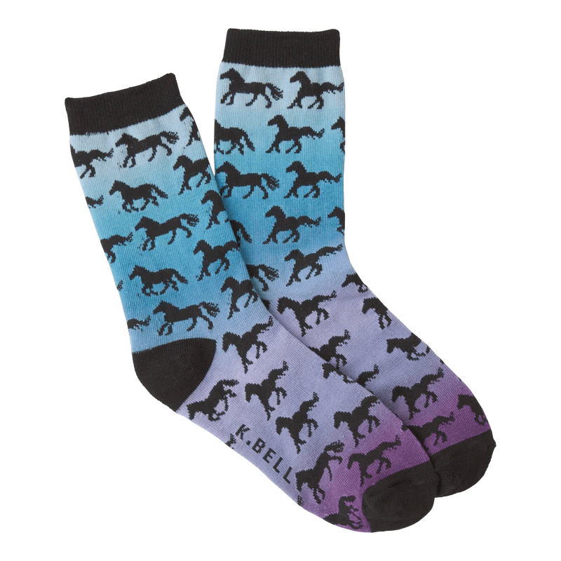 Horse Sunset Women's Crew Socks