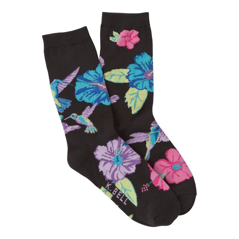 Hummingbirds Women's Crew Socks