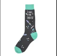 Women's Sock - I Call the Shots - 6942