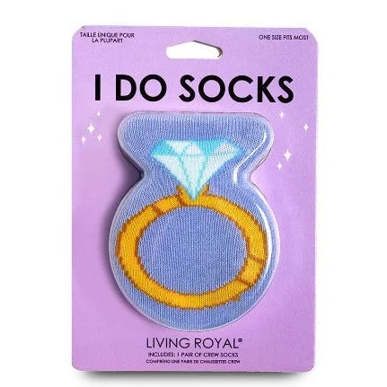 I Do 3D Crew Socks