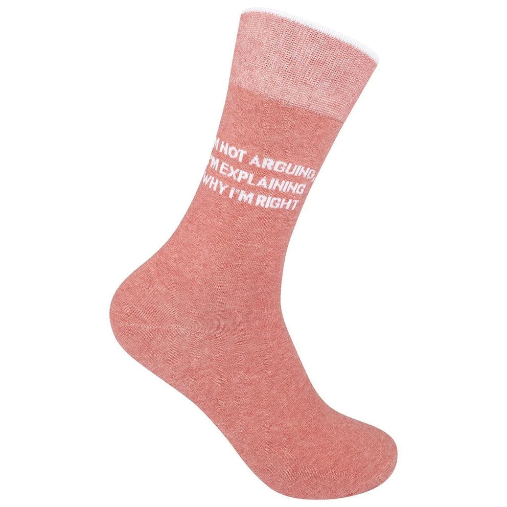 I'm Not Arguing Unisex Crew Socks