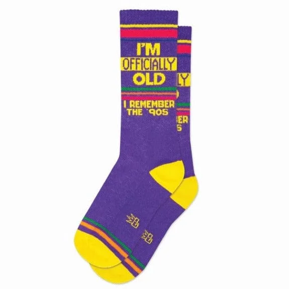 I'm Officially Old Unisex Crew Socks