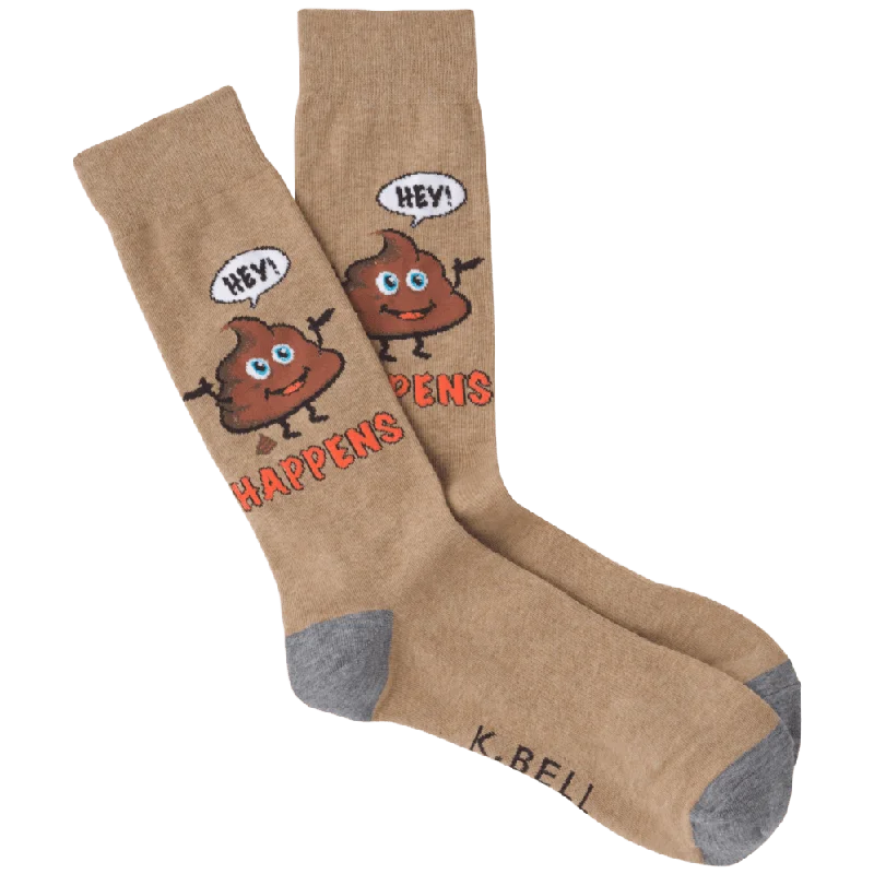 It Happens Men's Crew socks