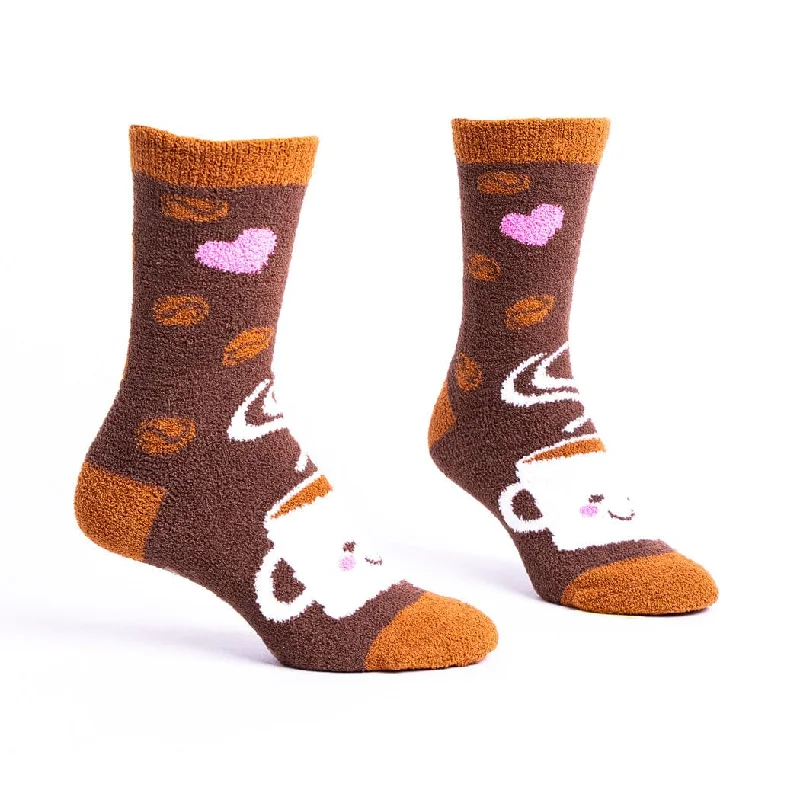 It's a Brew-tiful Day Women's Fuzzy Slipper Socks