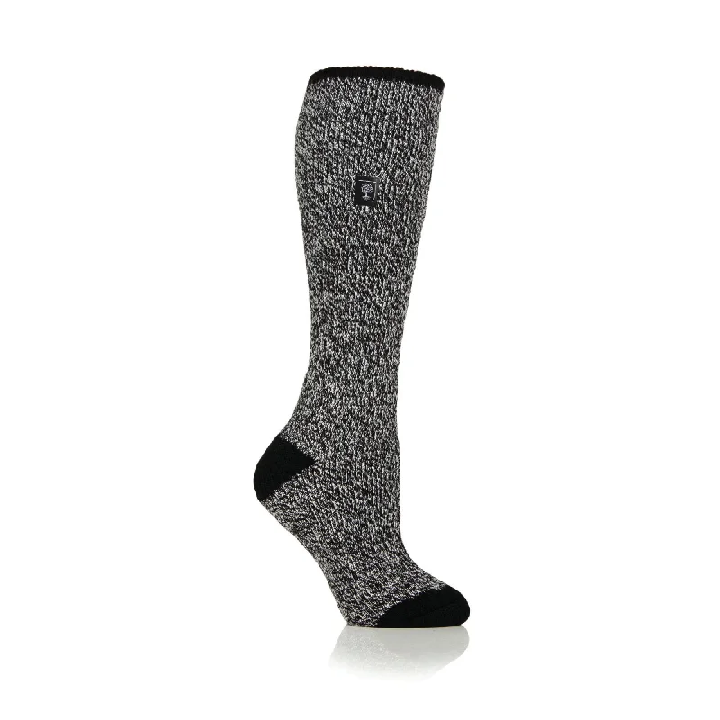 Ladies RHS Original Wellington Boot Socks - Black Twist