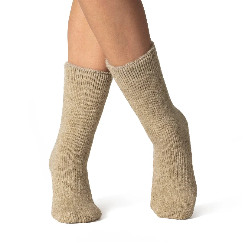 Ladies Original Wool Socks - Cream