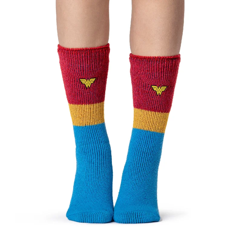 Ladies Original Slipper Socks - Wonder Woman