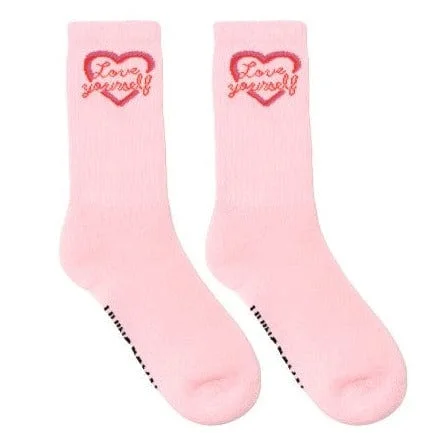 Love Yourself Crew Socks