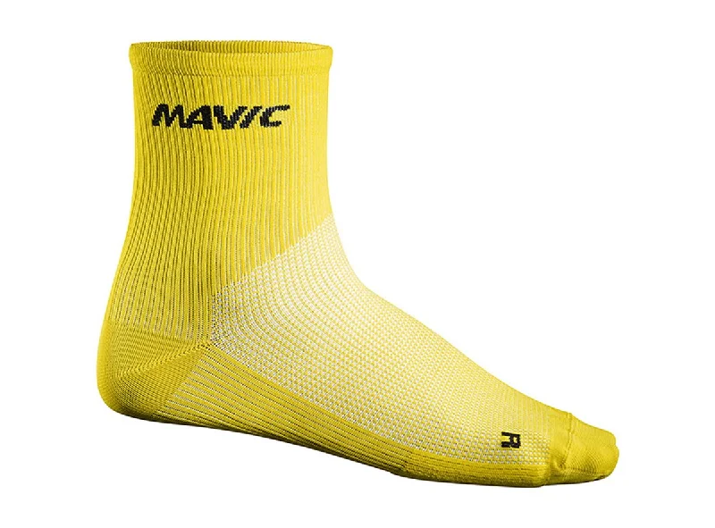 Mavic Cosmic 6" Mid Sock - Yellow