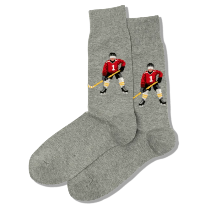 Men's Hockey Player Crew Socks