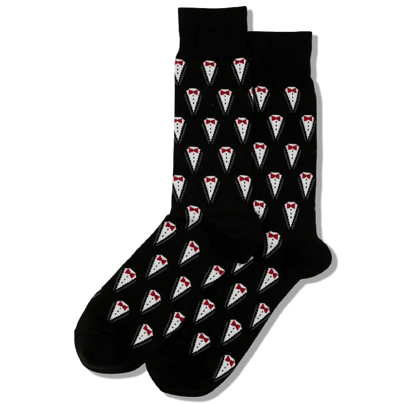 Tuxedo Crew Socks