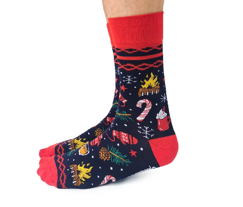 Merry and Bright Socks - For Him