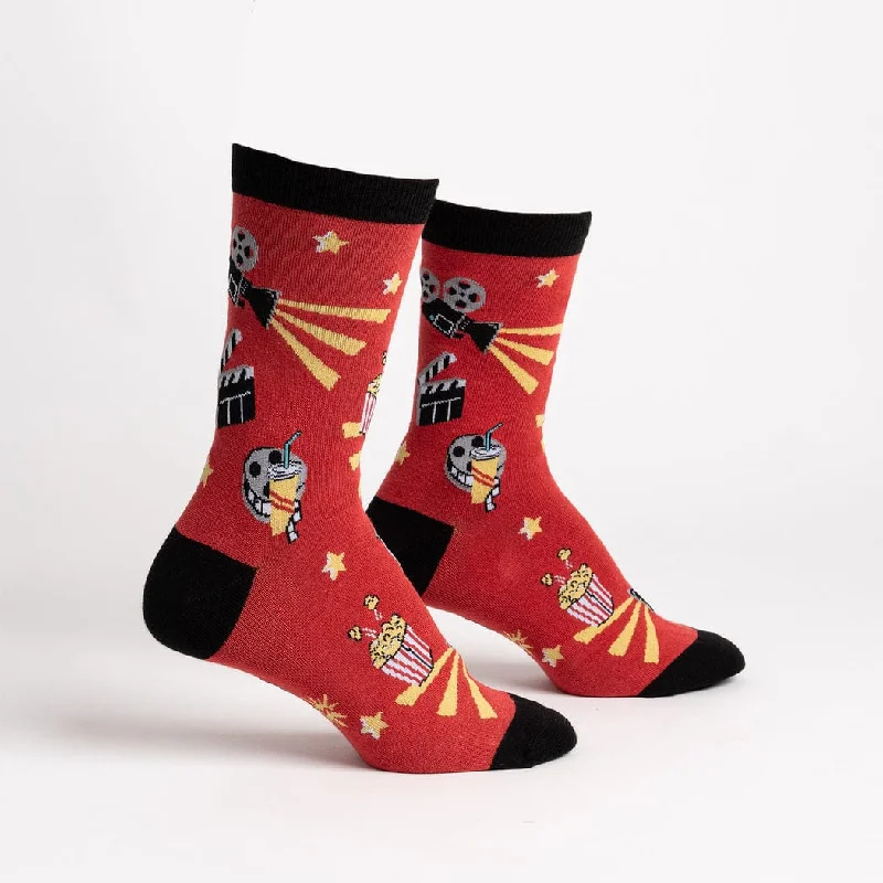 Movie Night Women's Crew Socks