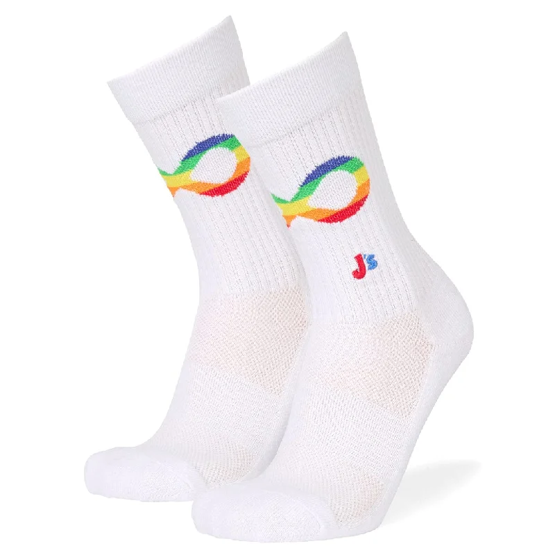 Neurodiversity Athletic Crew Socks