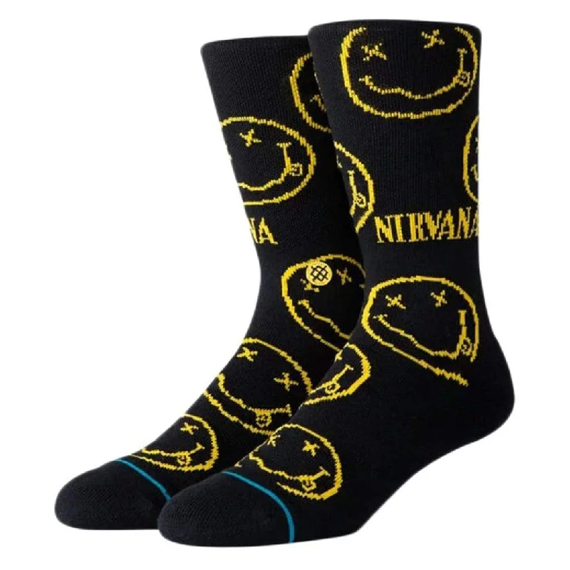 Nirvana Face Men's Crew Sock