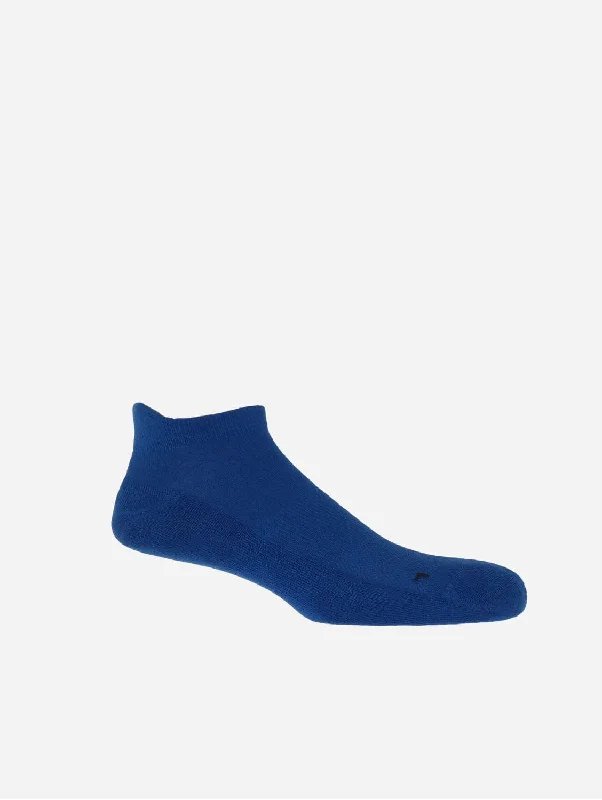 Organic Cotton Men's Trainer Socks | Blue