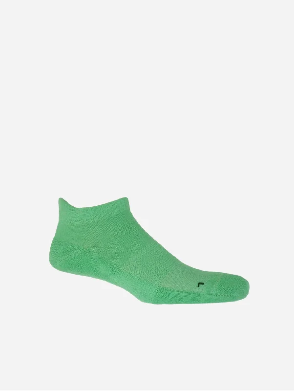 Organic Cotton Men's Trainer Socks | Green