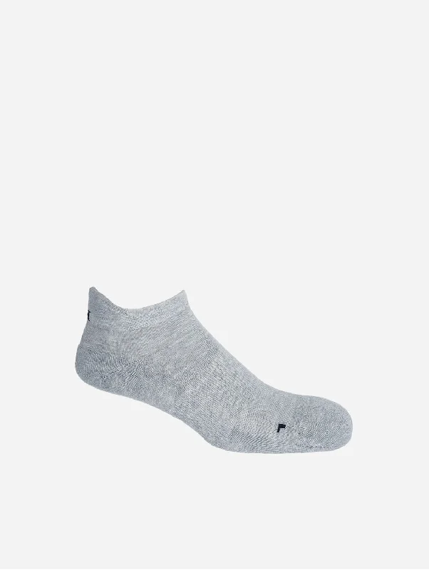 Organic Cotton Men's Trainer Socks | Grey