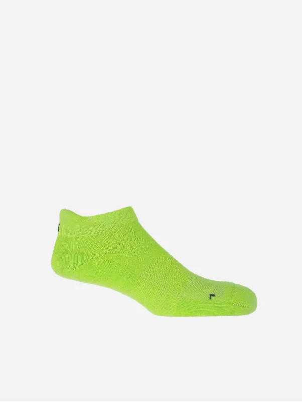 Organic Cotton Men's Trainer Socks | Neon