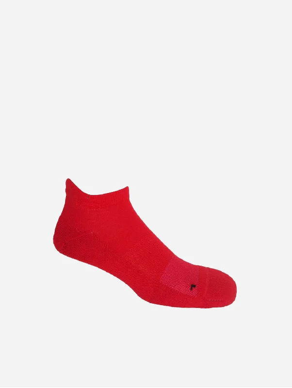 Organic Cotton Men's Trainer Socks | Red