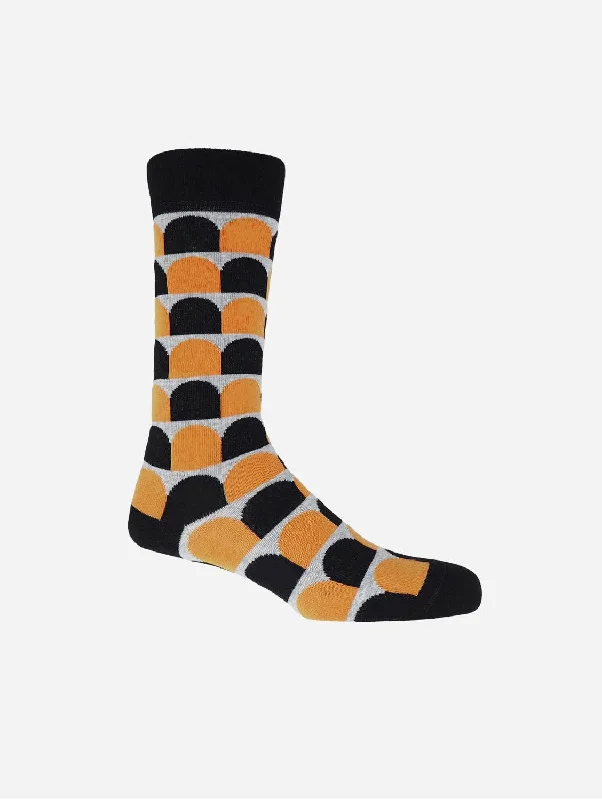 Ouse Men's Organic Cotton Socks | Black