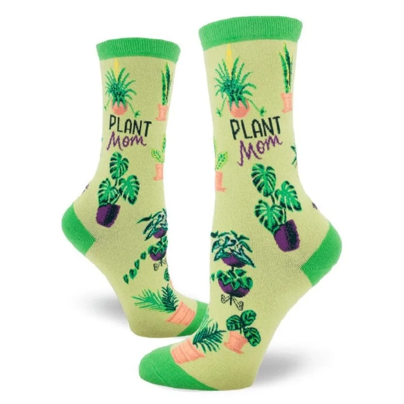 Plant Mom Women's Crew Socks