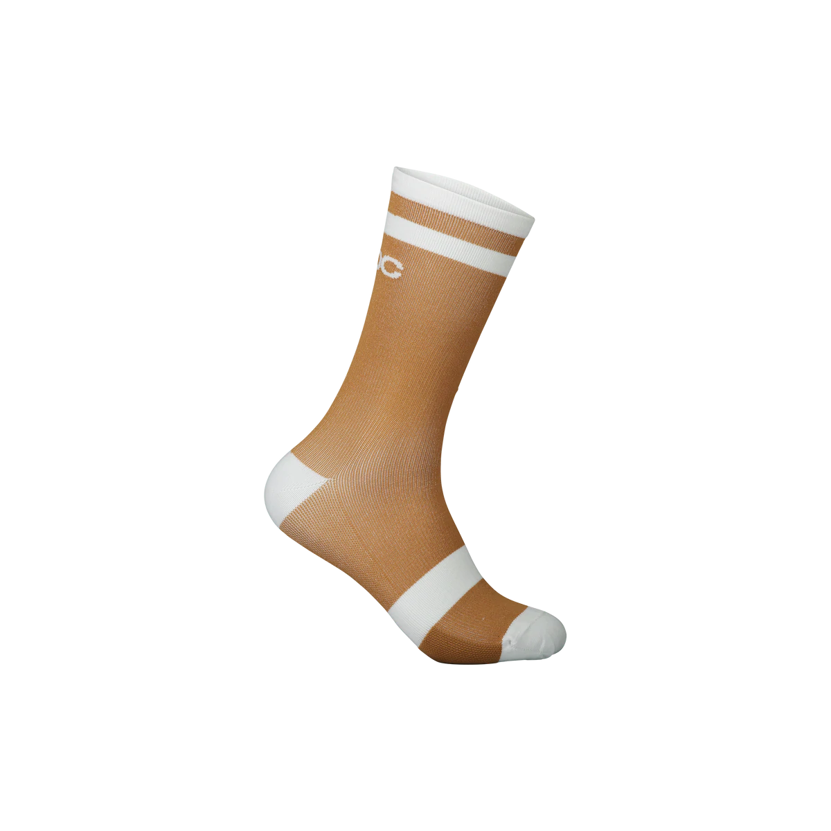 POC Lure Long MTB Sock - Aragonite Brown-Hydrogen White