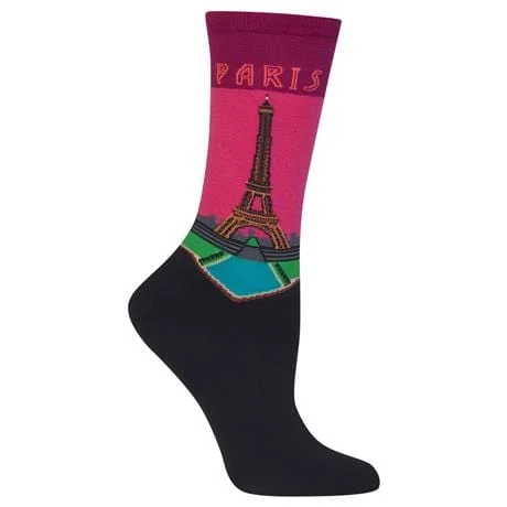 Paris Women's Crew Socks