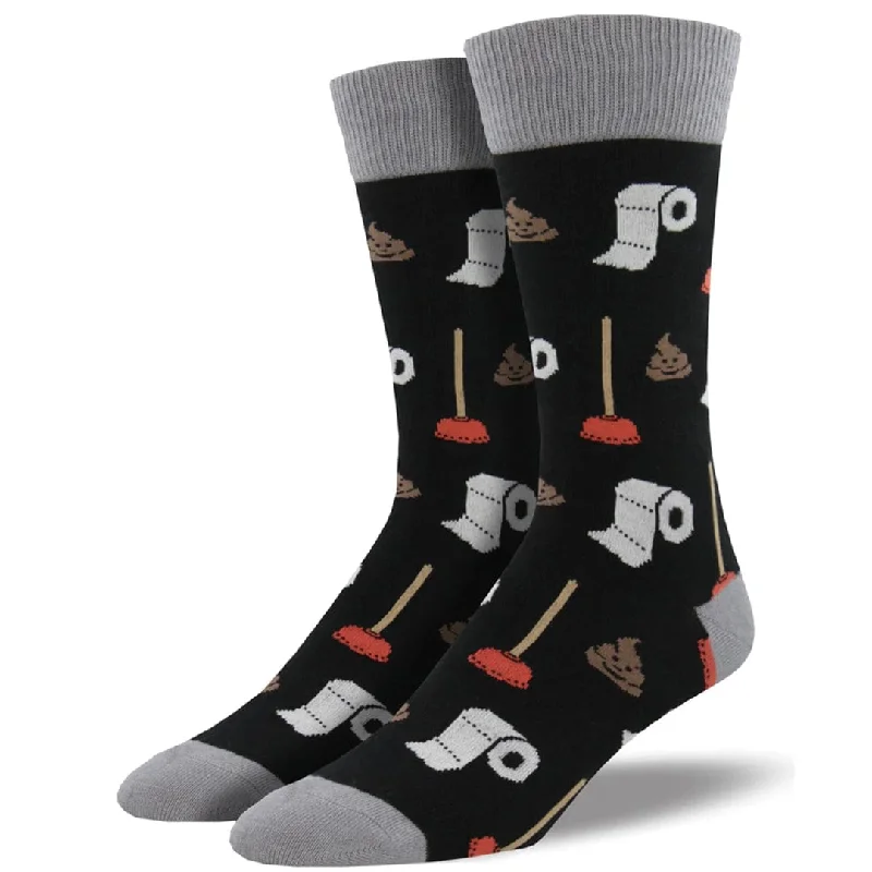 Potty Party Men's Crew Sock