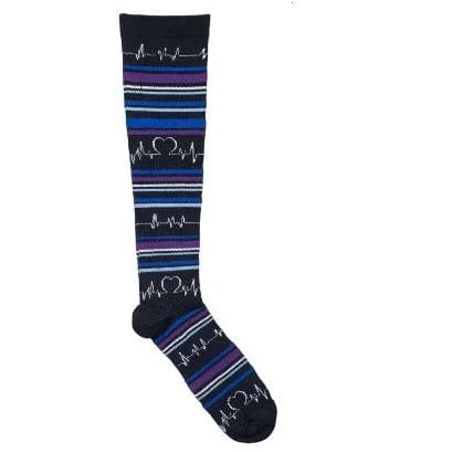 Pulse Stripe Compression Socks