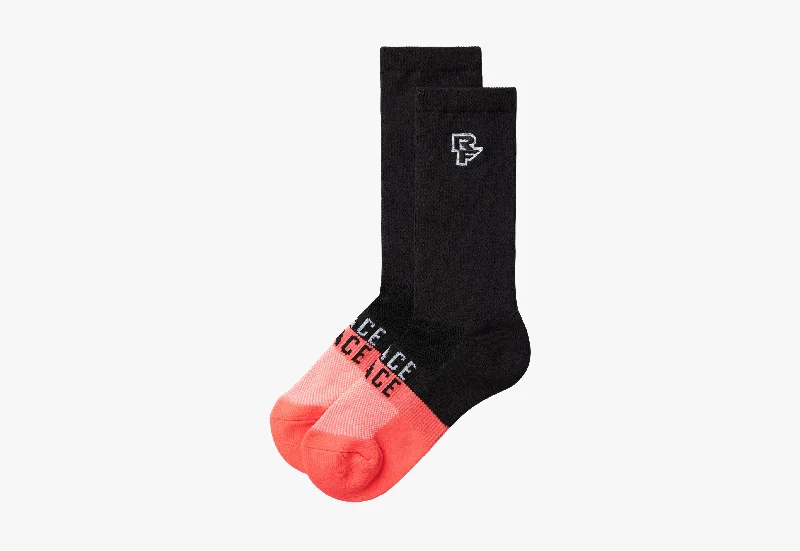 Race Face Far Out Coolmax Sock - Black - 2022