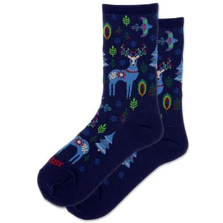 Reindeer Women's Crew Socks