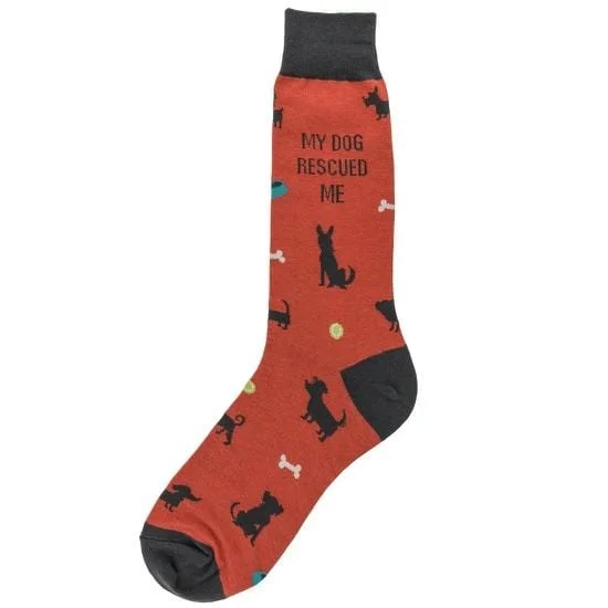 Rescue Dog Men's Crew Socks