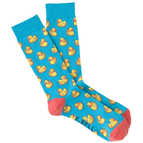 Rubber Ducks Men's Crew Socks