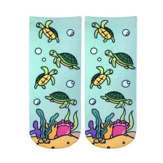 Sea Turtle Ankle Socks