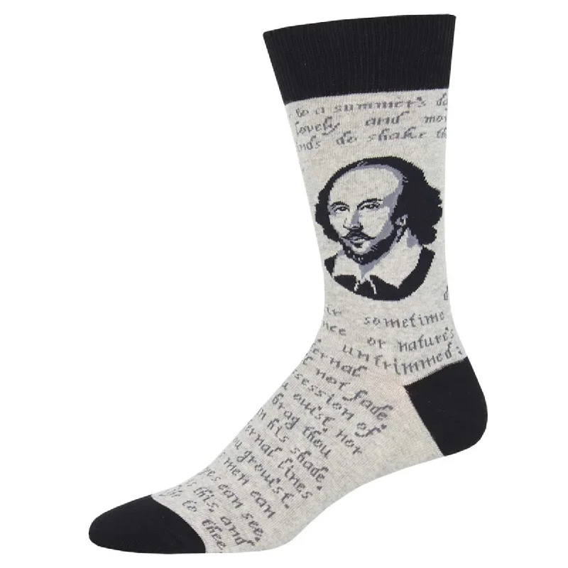 Shakespeare Sonnet Men's Crew Sock