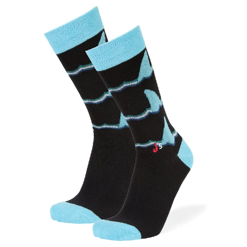 Shark Fins Crew Socks