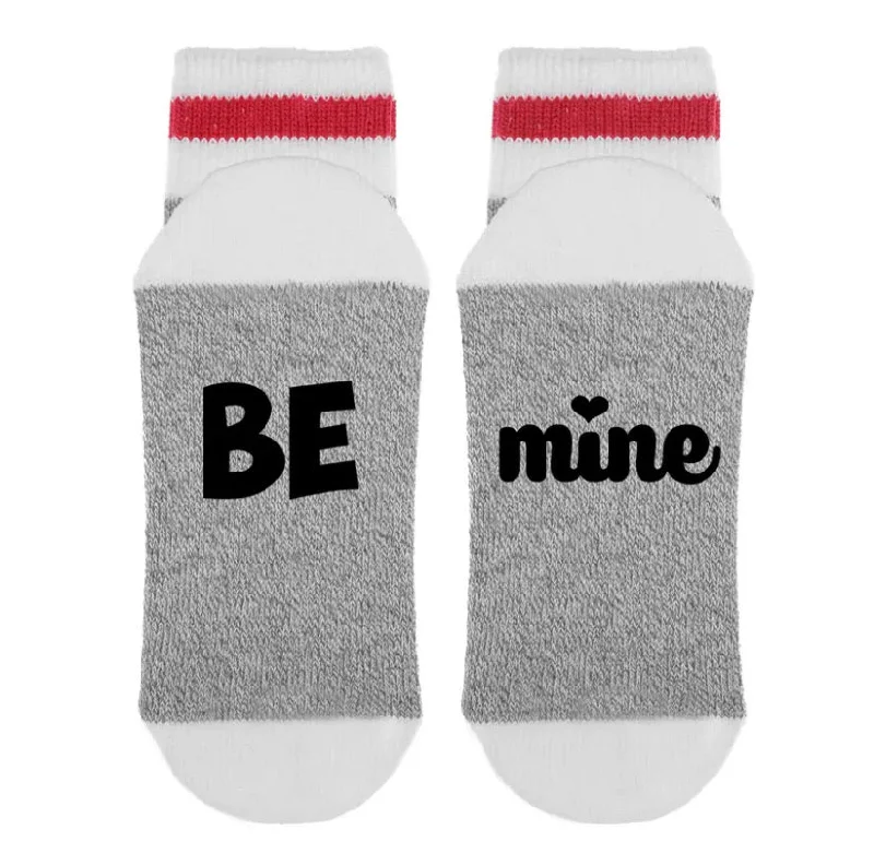 SOCK *DIRTY TO ME "BE MINE" SOCK