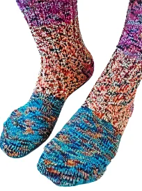 Sock Fiesta Cb Multi 726 Women's Size 6-11 75656