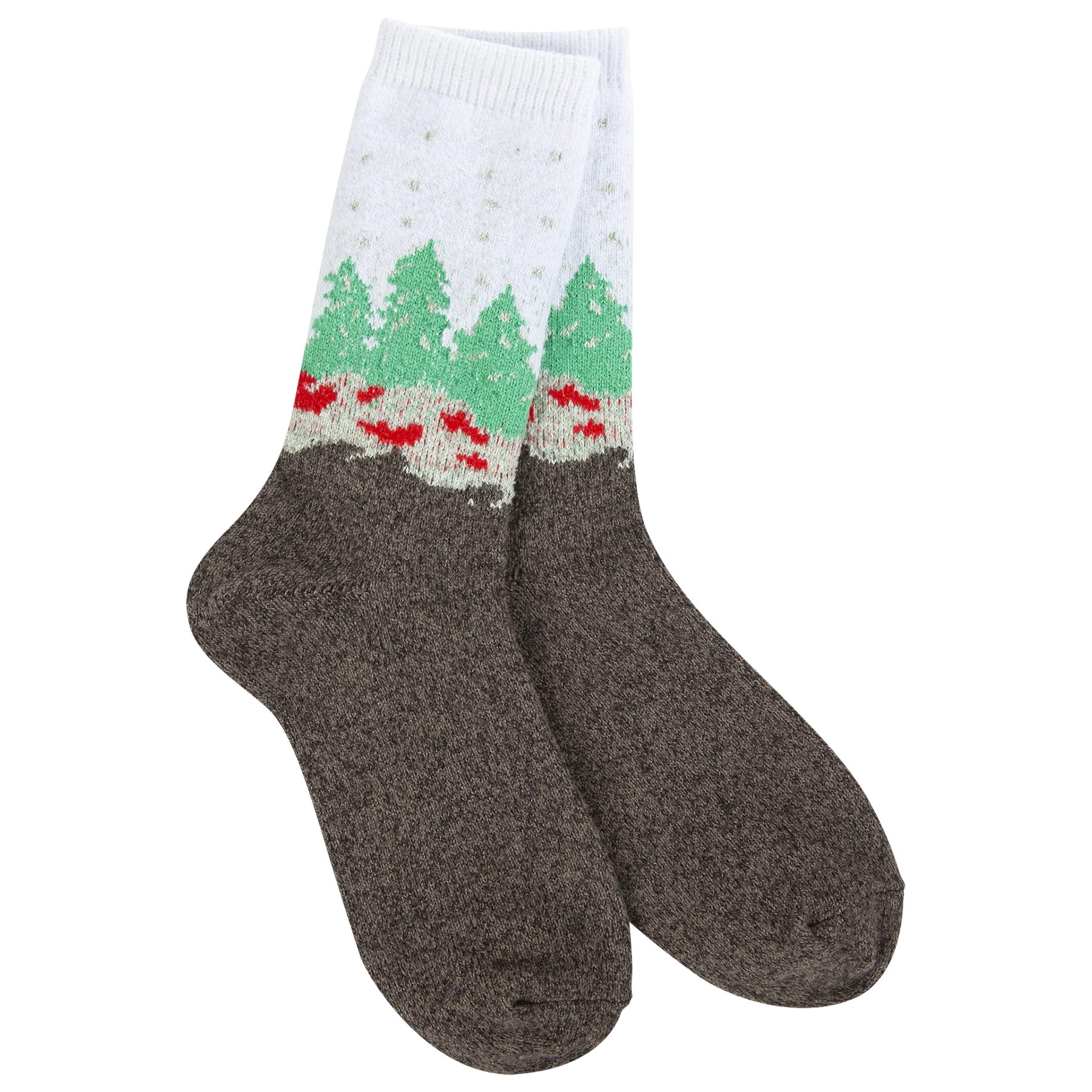 Sock Wonderland Forest White Women's 75691