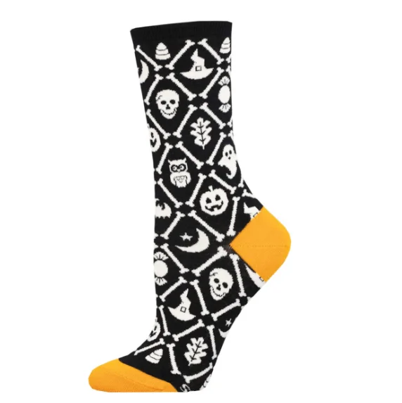 Spooky Icons Women's Crew Socks