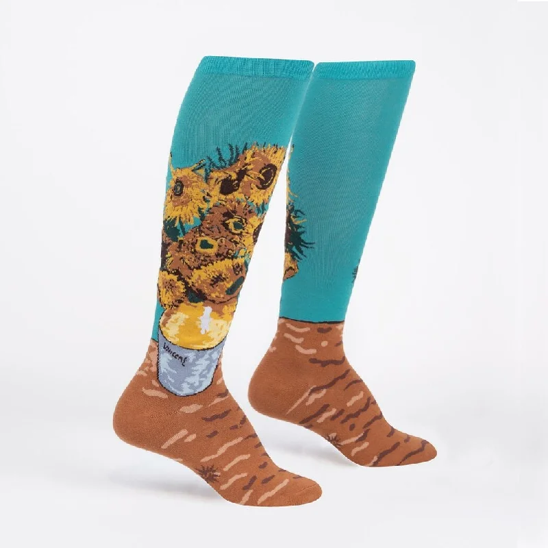 Sunflowers Women's Knee High Socks