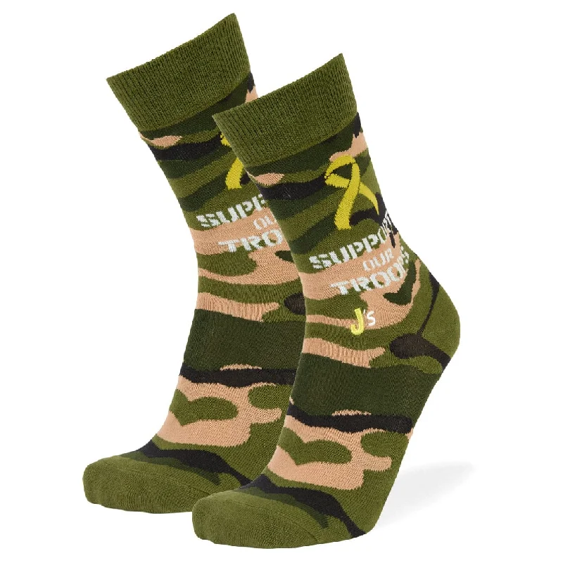 Support Our Troops Crew Socks