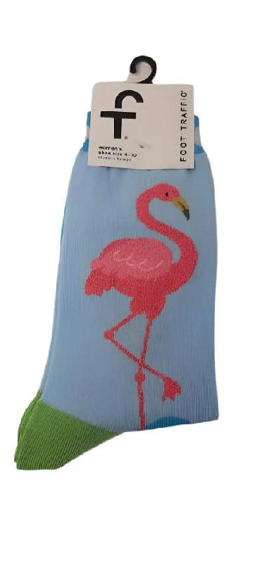 Women's Sock - Swan/Blue - 6778