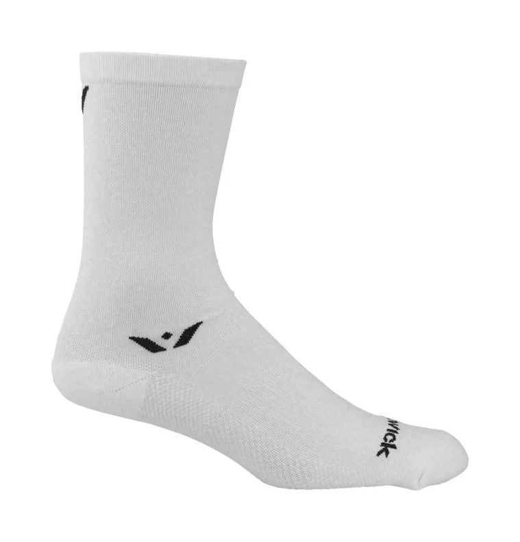 Swiftwick Performance Seven Compression Sock - White