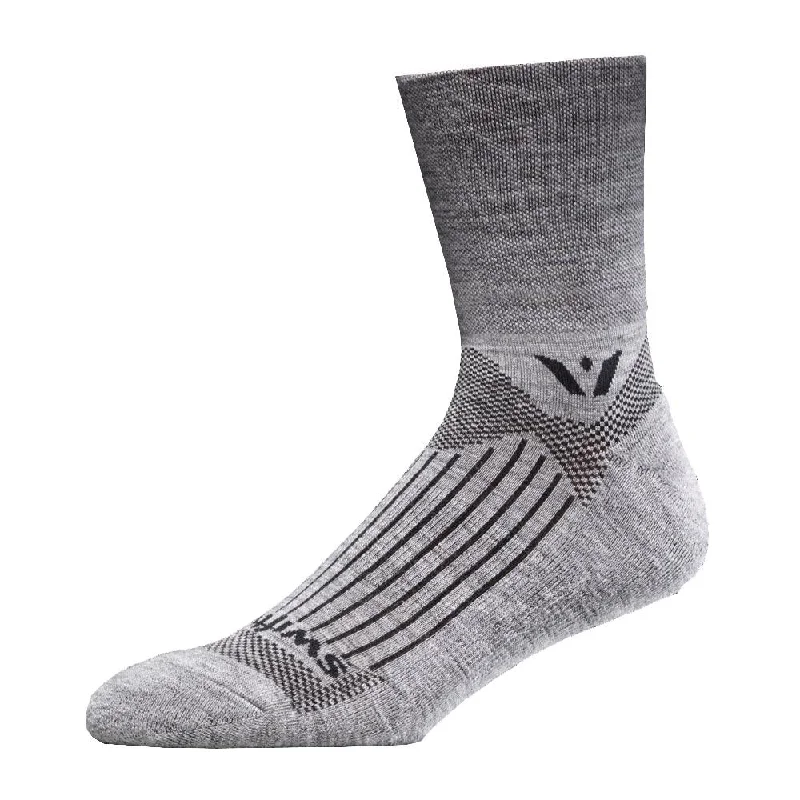 Swiftwick Pursuit Four Compression Sock - Heather Gray