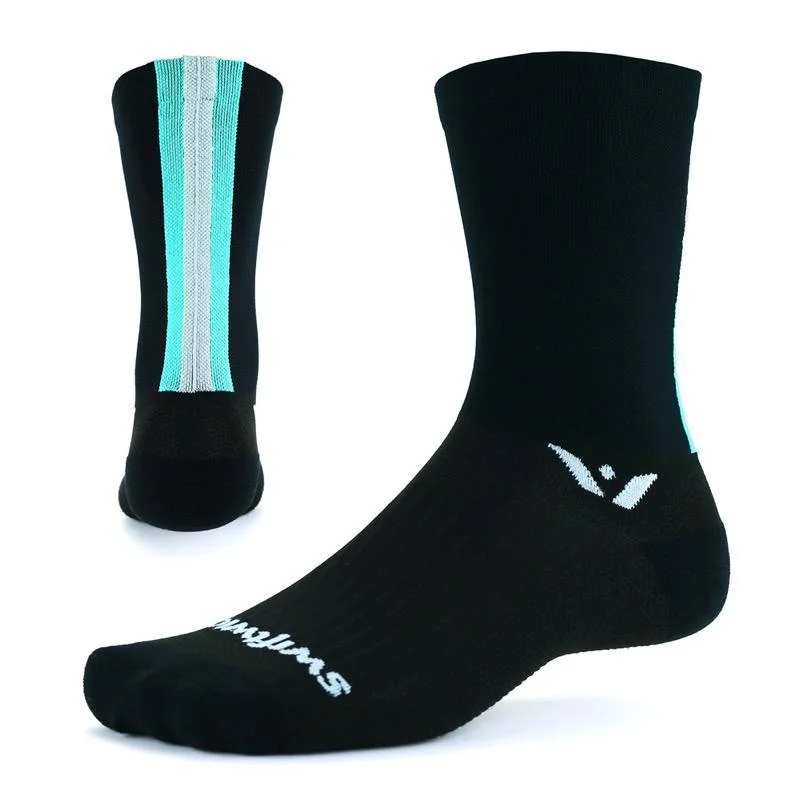 Swiftwick Vision Six Euro Sock - Black - 2020