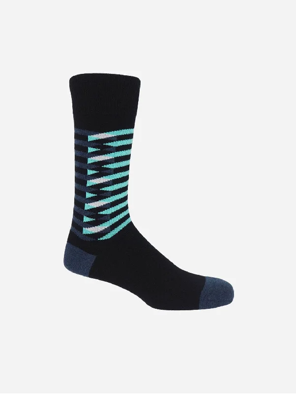 Symmetry Men's Organic Cotton Socks | Black