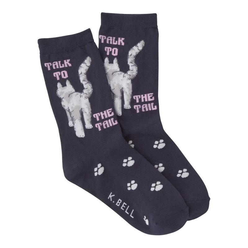 Talk To The Tail Women's Crew Socks