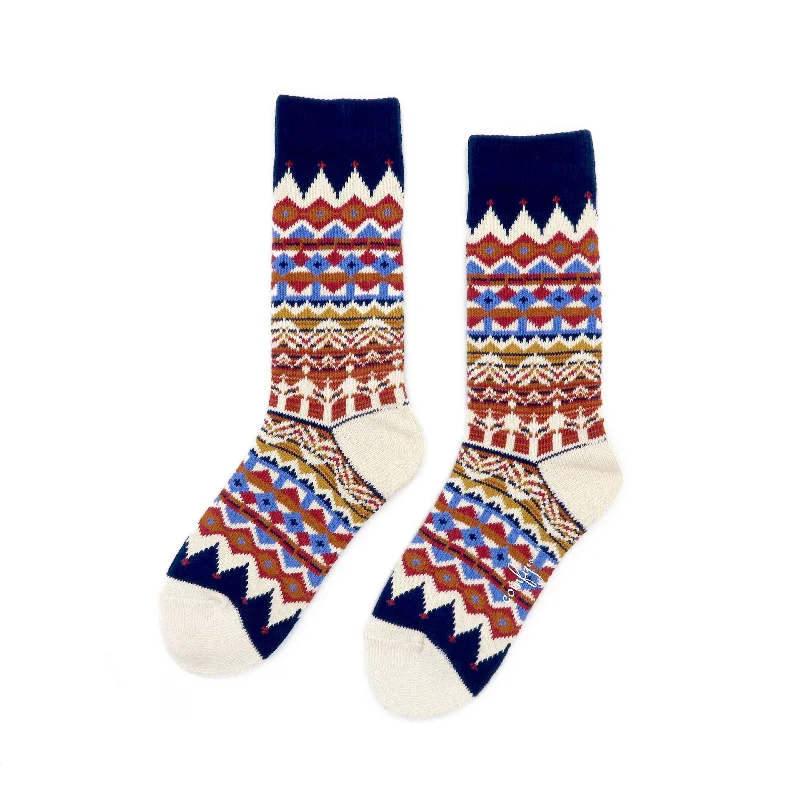 Tanami Tribal Socks - Navy